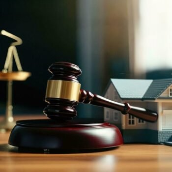 wooden-judge-gavel-and-house-on-table-law-and-justice-concept-photo