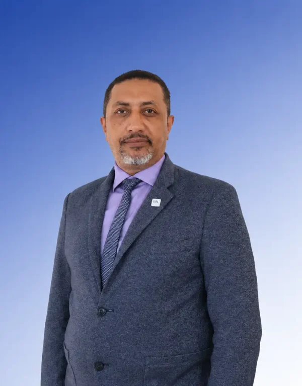 Professional Portrait with OIC Lapel Pin